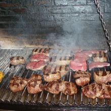 Restaurante Poncho's parrilla con carne